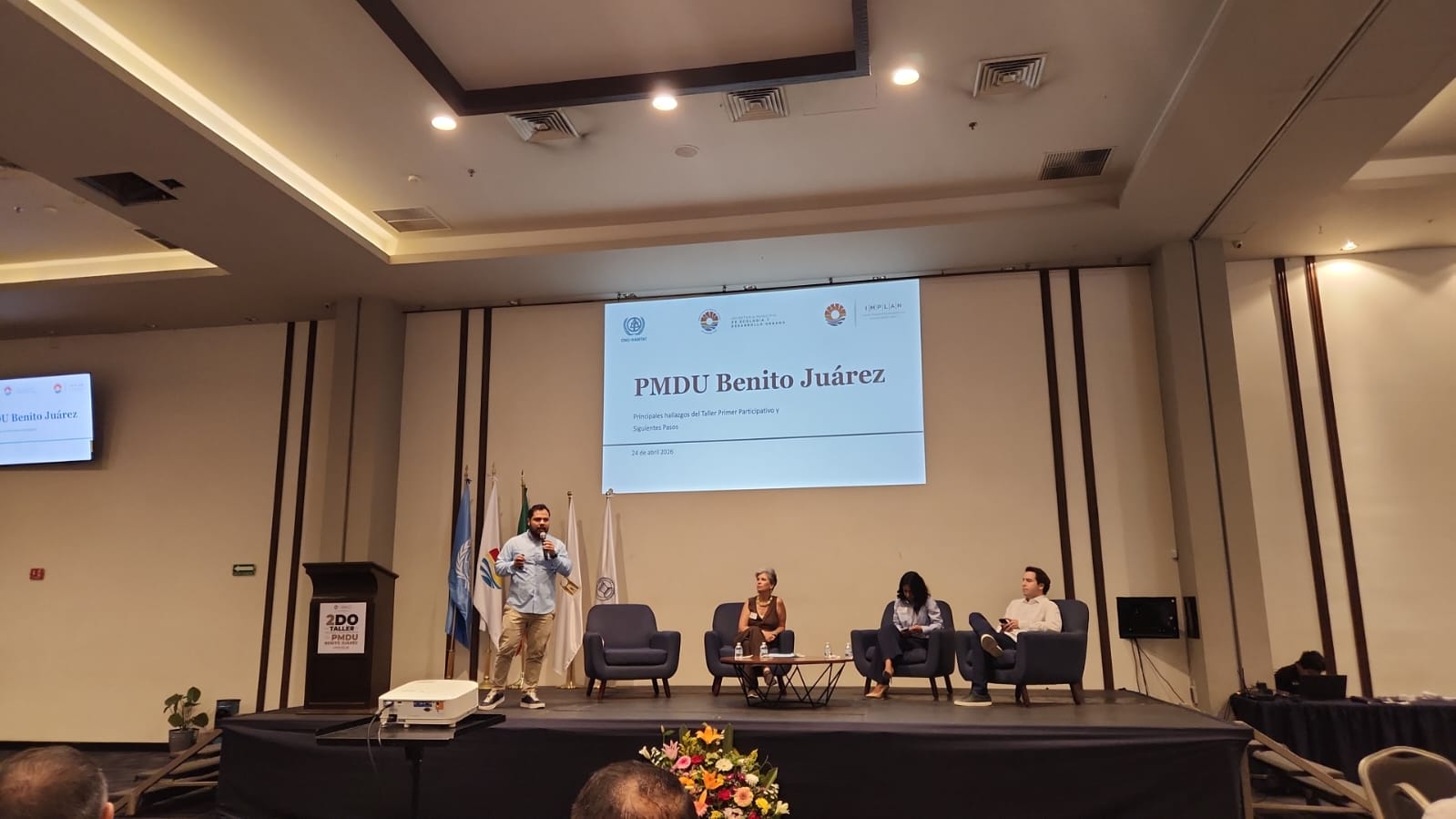 El Colegio en el Taller Técnico-Participativo de Desarrollo Urbano Benito Juárez