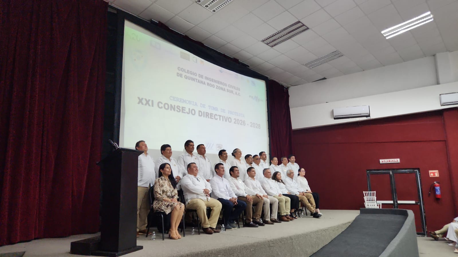 Toma de Protesta del XXI Consejo Directivo en Chetumal