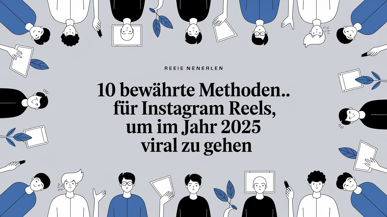 10 bewährte Methoden für Instagram Reels, um im Jahr 2025 viral zu gehen