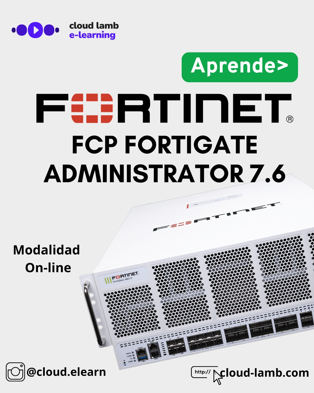FORTINET FCP FORTIGATE ADMINISTRATOR 7.6