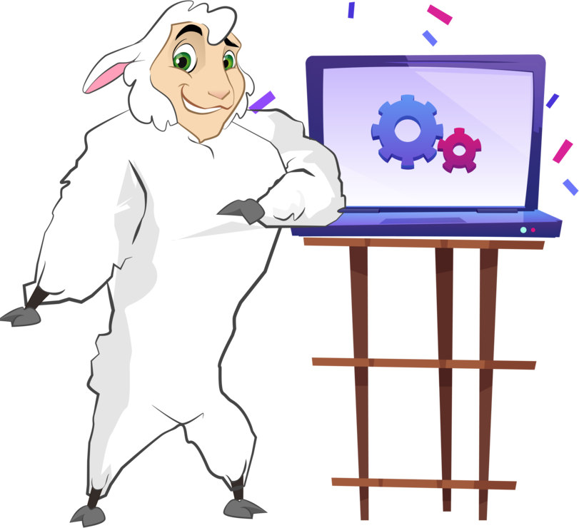 Mascota de CloudLamb