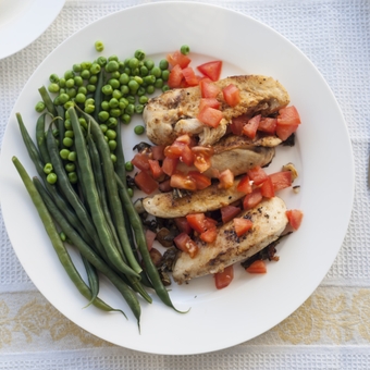 healthy plate