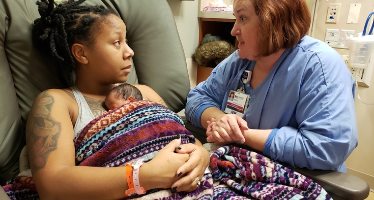 Why skin-to-skin time with baby is vital