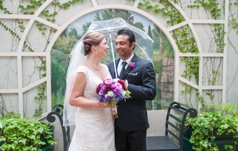 Andrea and Mahesha Herath will celebrate their four-year anniversary in October. Andrea and Mahesha Herath married on October 4 2015