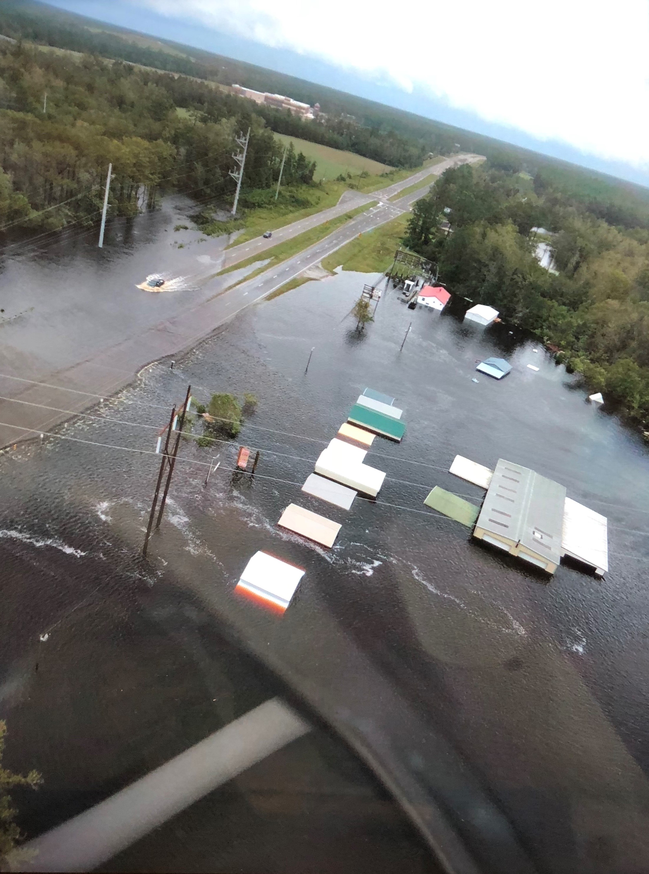 Brunswick Medical Center in top left of photo Brunswick Medical Center in top left of photo