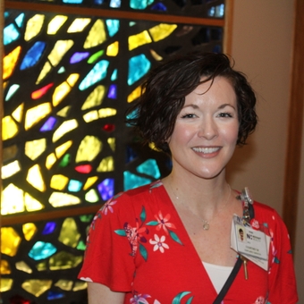 Courtney Wilson is a chaplain in the Novant Health Forsyth Medical Center emergency department. Wilson3