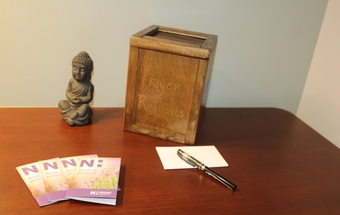 Prayer tools in the `reflection room' at Novant Health Mint Hill Medical Center Benson2