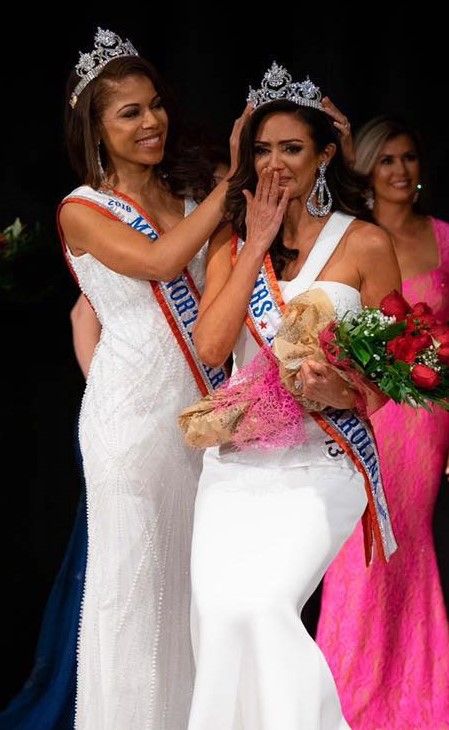 Phaedra Pistone (right), who lives in Mooresville, North Carolina, was crowned Mrs. North Carolina America 2019. Pistone6_201910141906