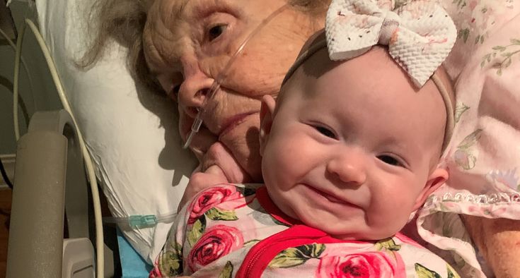 Joan Barrier and great granddaughter