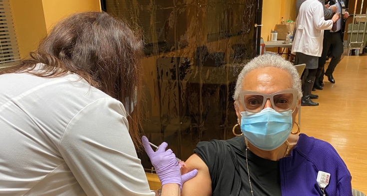 How Yvonne Dixon is taking on vaccine worries in the Black community