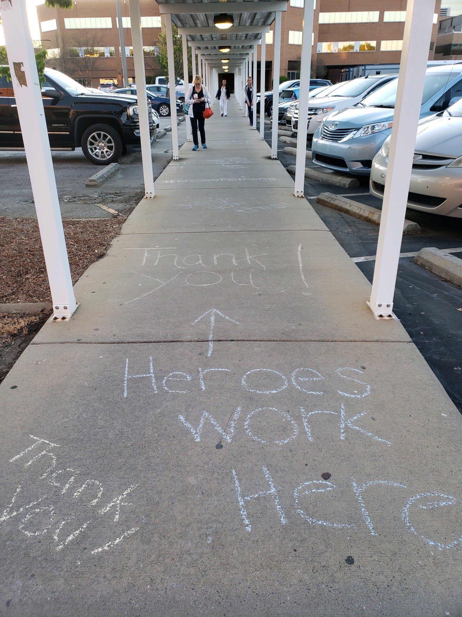 RT heroes chalk