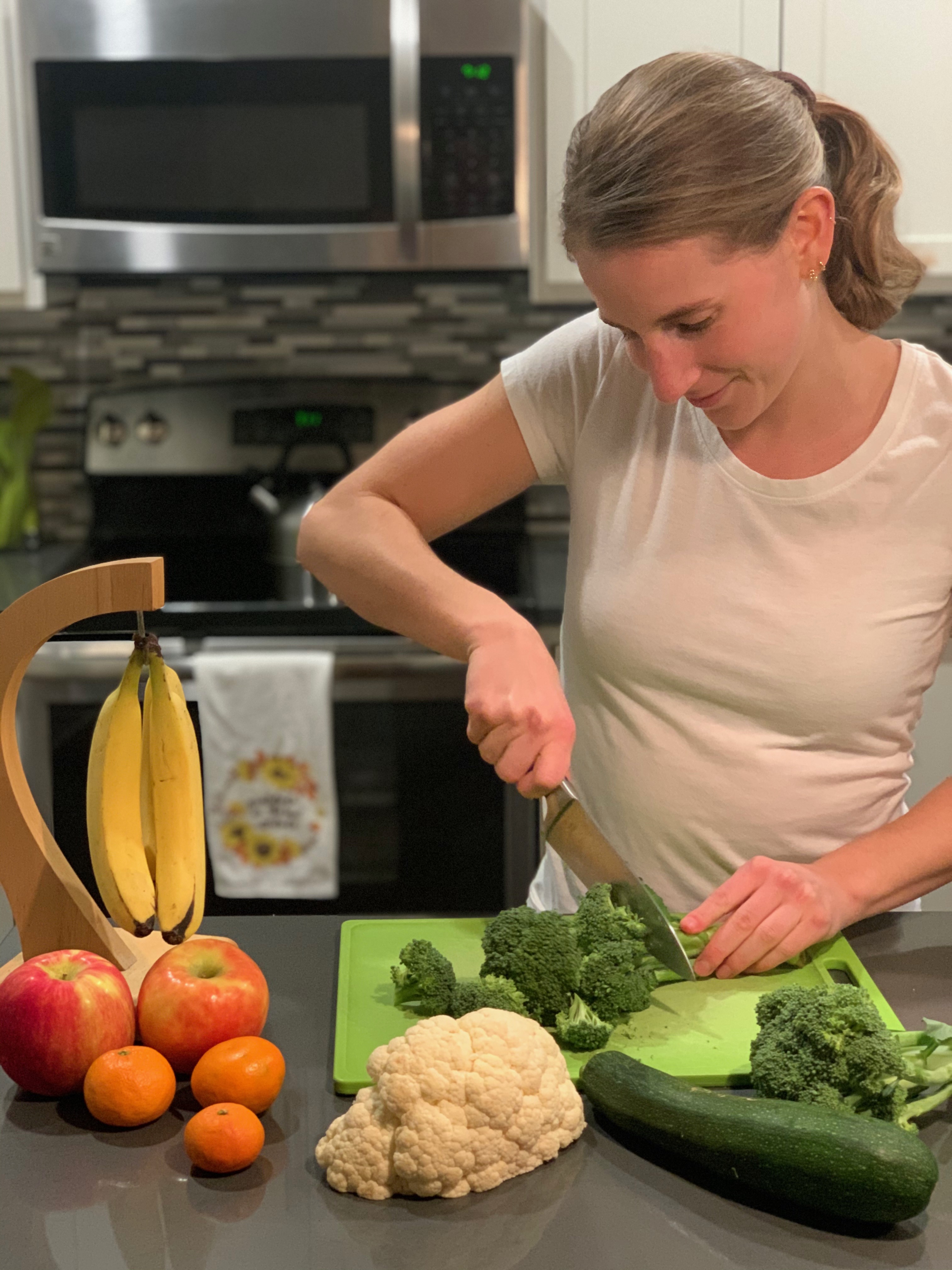 Tina Hreso, RD Tina Hreso cooking