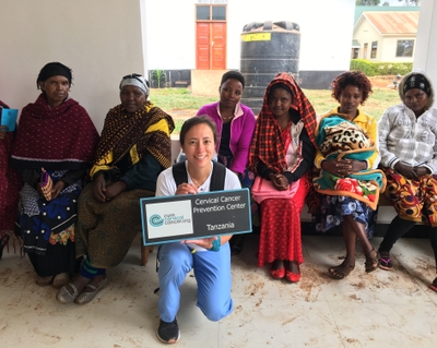 The clinic funded by the Kilimanjaro Cancer Crushers serves women who hail from a wide swath of remote Tanzania near Moshi — many of whom are aging and getting screened for the first time. Mt. K Dr. Skinner and patients