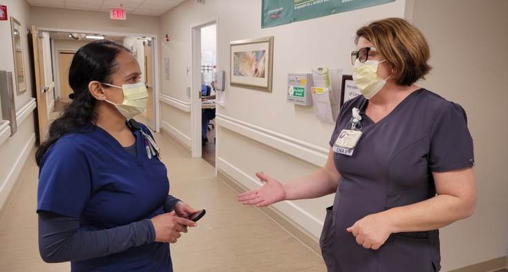 She started in housekeeping. Now she’s a registered nurse.