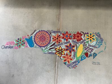 Native BRG mural