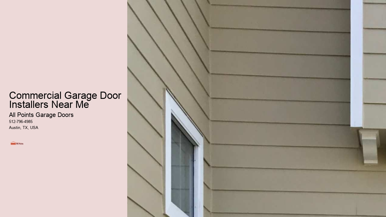 Commercial Garage Door Installers Near Me 