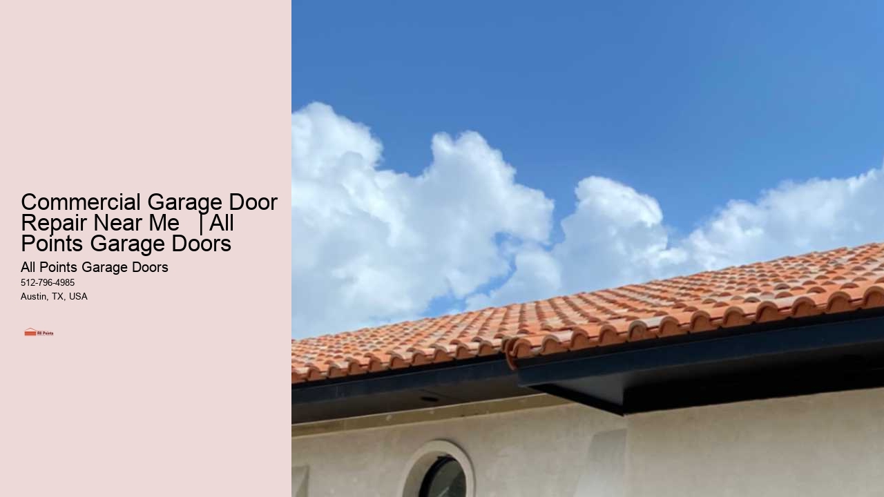 Commercial Garage Door Repair Near Me   | All Points Garage Doors