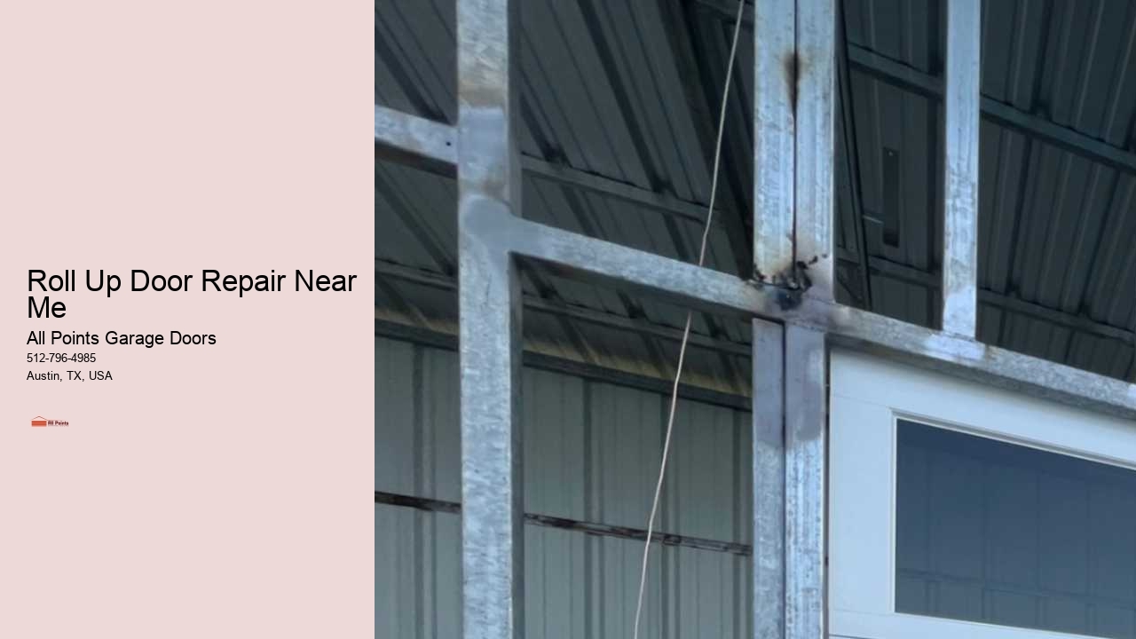 Roll Up Door Repair Near Me 