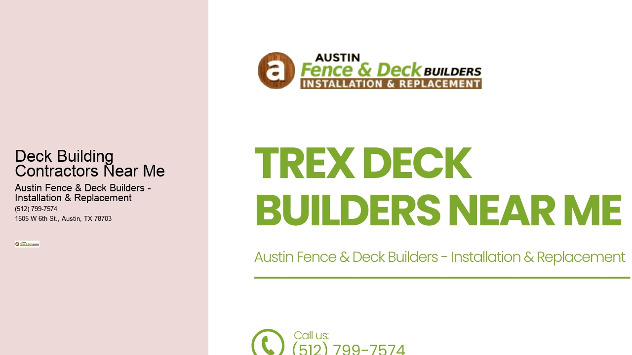 Deck Building Contractors Near Me