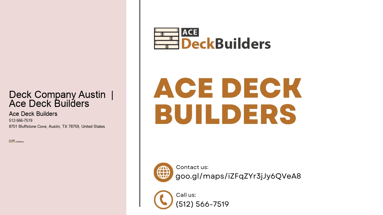 Deck Company Austin  | Ace Deck Builders