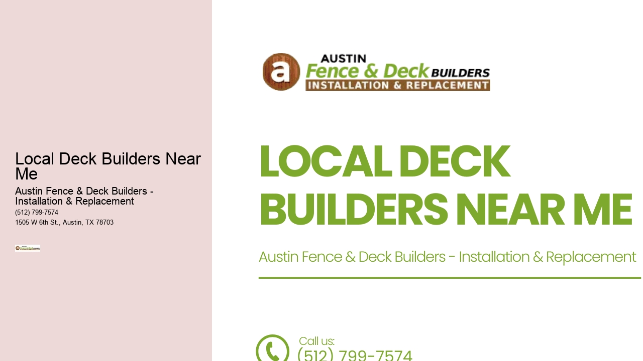 Local Deck Builders Near Me