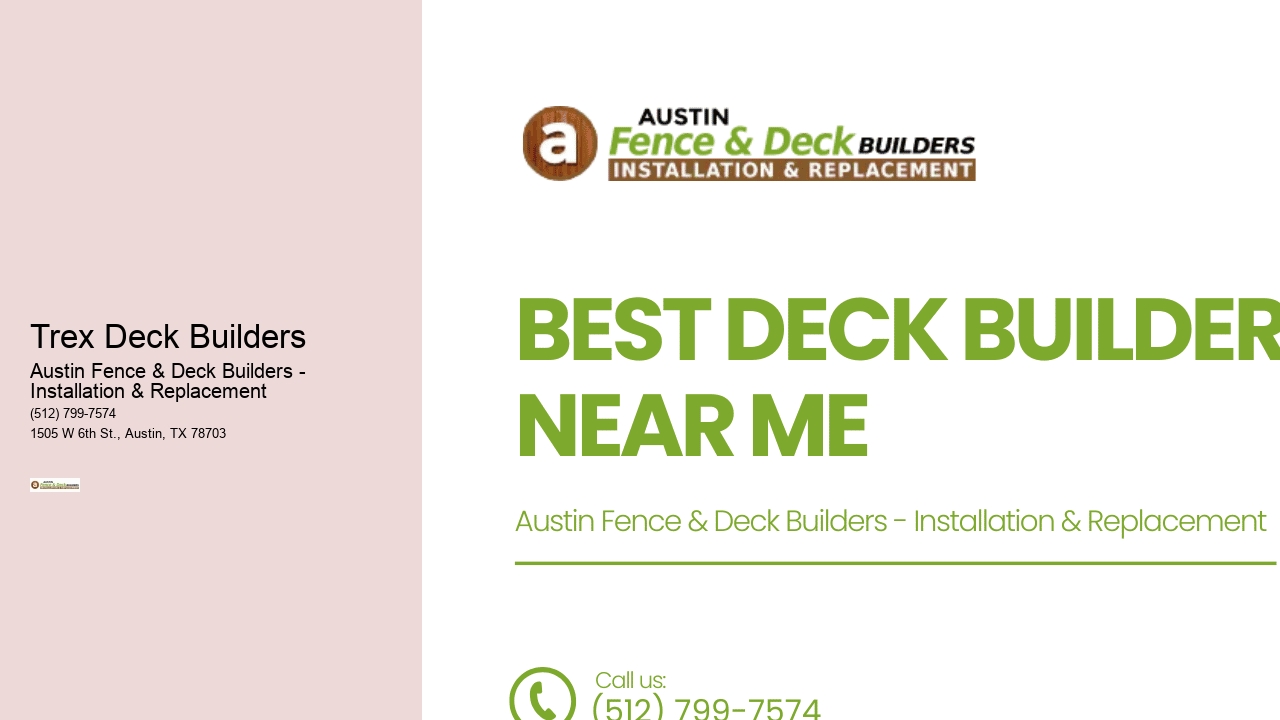 Trex Deck Builders