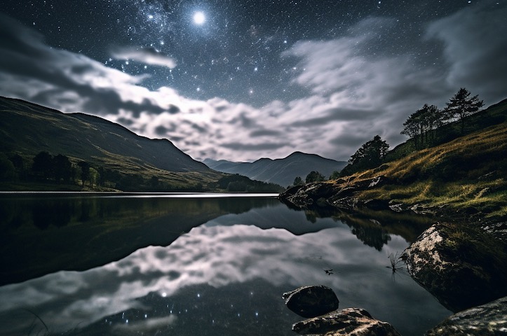 Stargaze by the Loch✨💙🌙Scottish Sleep Story for Grown Ups, Bedtime Story