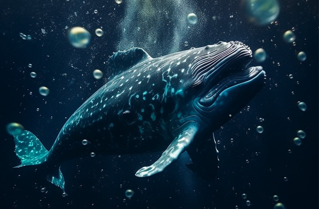 Ep66：Whales Blow Bubbles Underwater