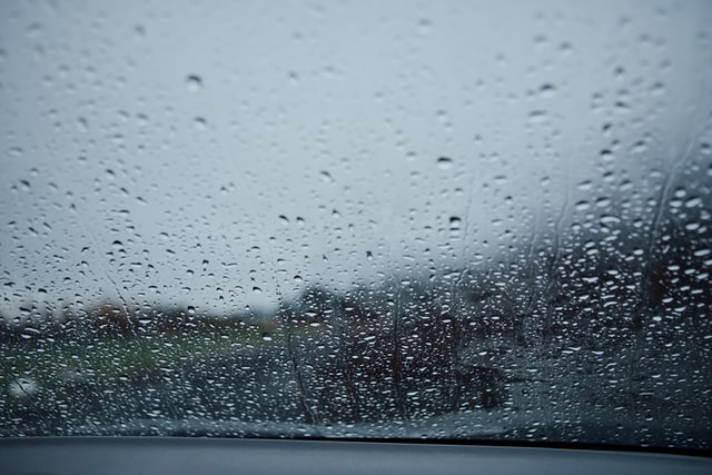 Rain Inside a Different Car