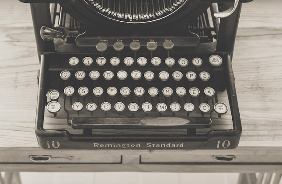 The Typewriter in the Library