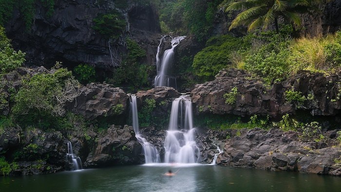The Seven Sacred Pools of 'O'heo Gulch, Maui
