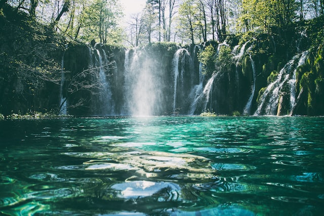 Calming Forest 8 Hours Waterfall White Noise for Sleep, Studying or Stress Relief