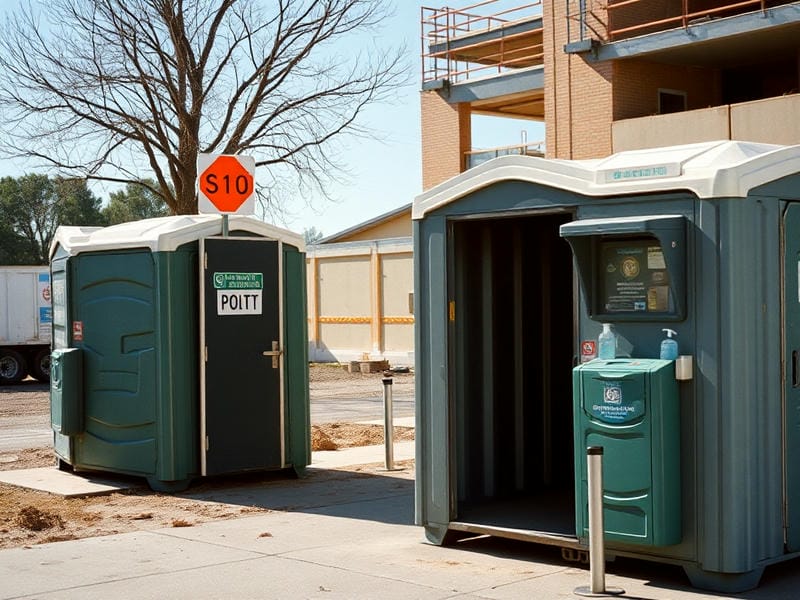 What's the secret of stress-free occasions? Rent porta potties for your next event!