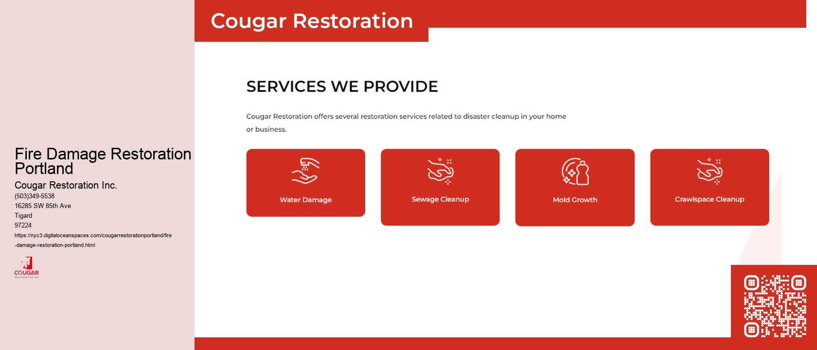 Fire Damage Restoration Portland