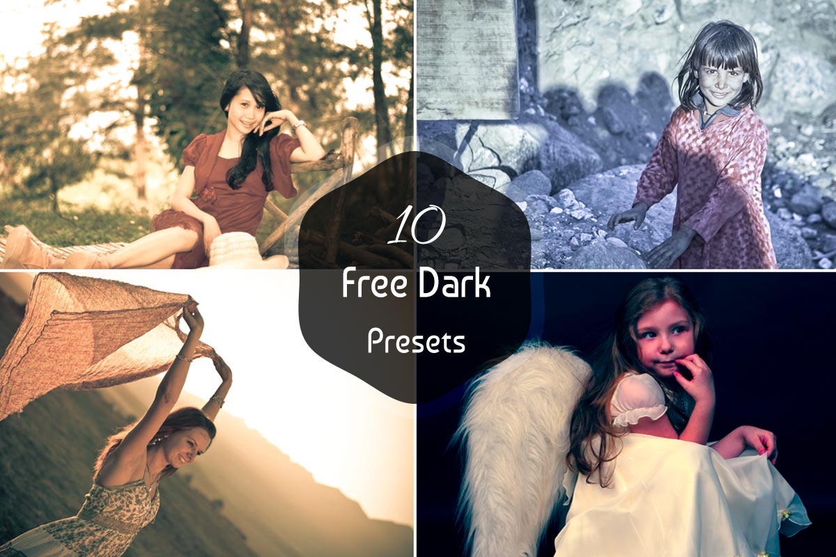 10 Free Dark Lightroom Presets V1