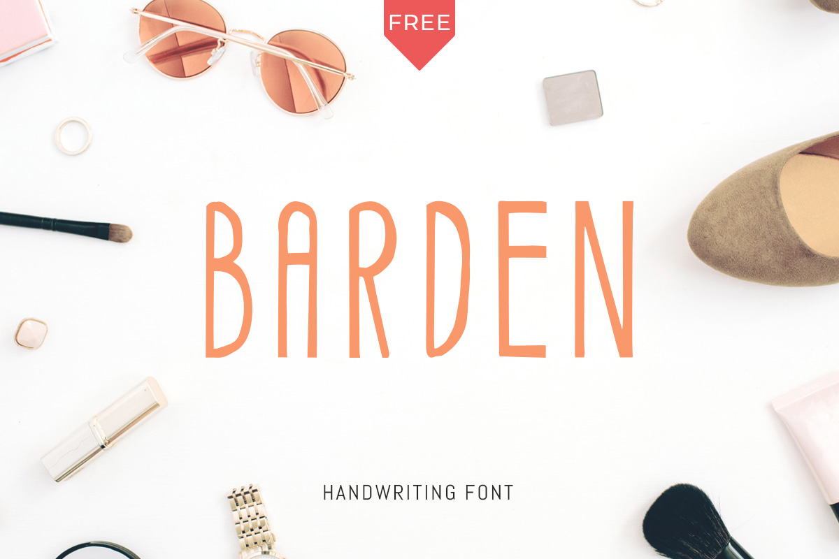 Barden Handmade Font Cover