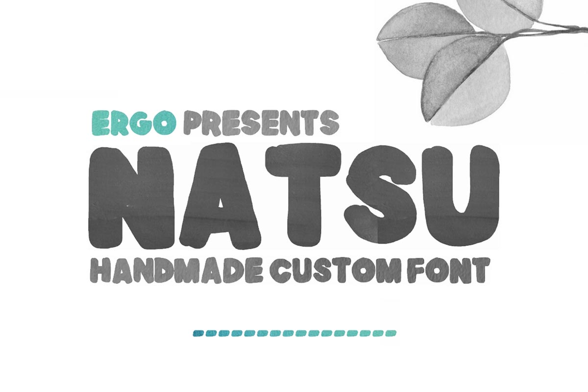 Free Natsu Handmade Custom Font