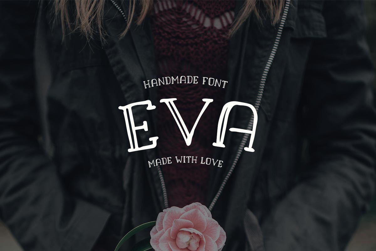Free EVA Handmade Font