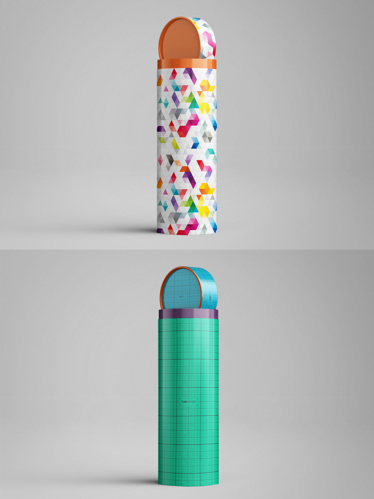 Download Free Long Tube Can Packaging Mockup Creativetacos 3D SVG Files Ideas | SVG, Paper Crafts, SVG File