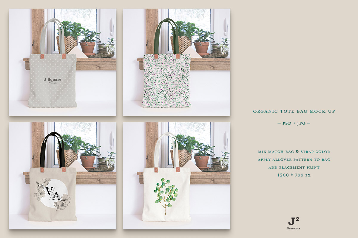 Download Free Tote Bag Mockup ~ Creativetacos