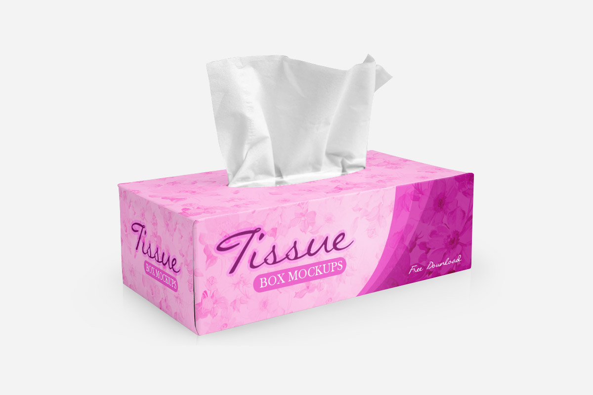 Download Free Tissue Box Mockups ~ Creativetacos