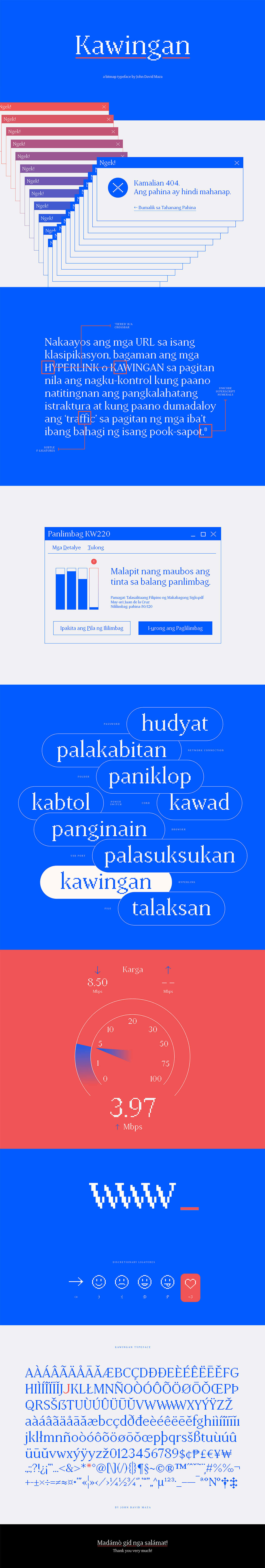 Free Kawingan Serif Font