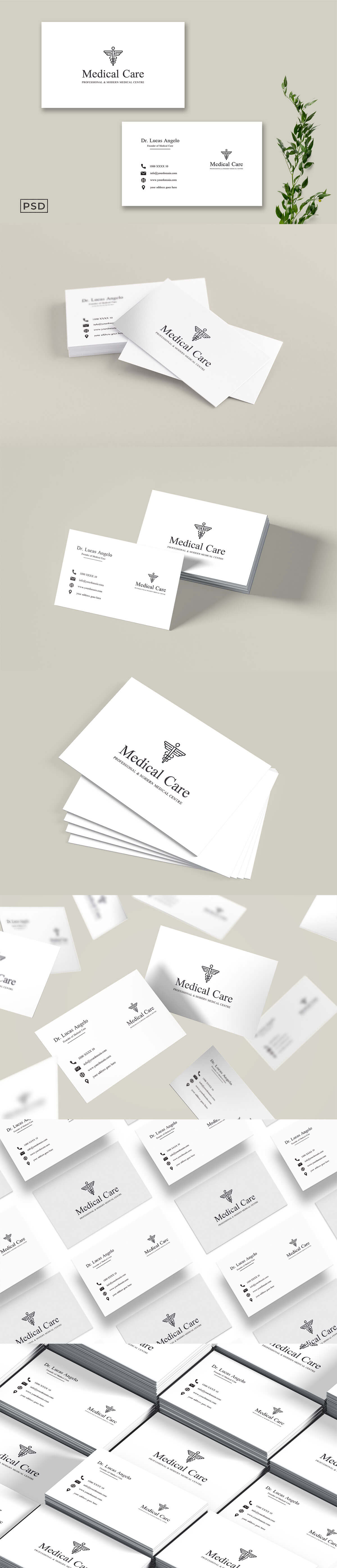 Free Medicare Business Card Template