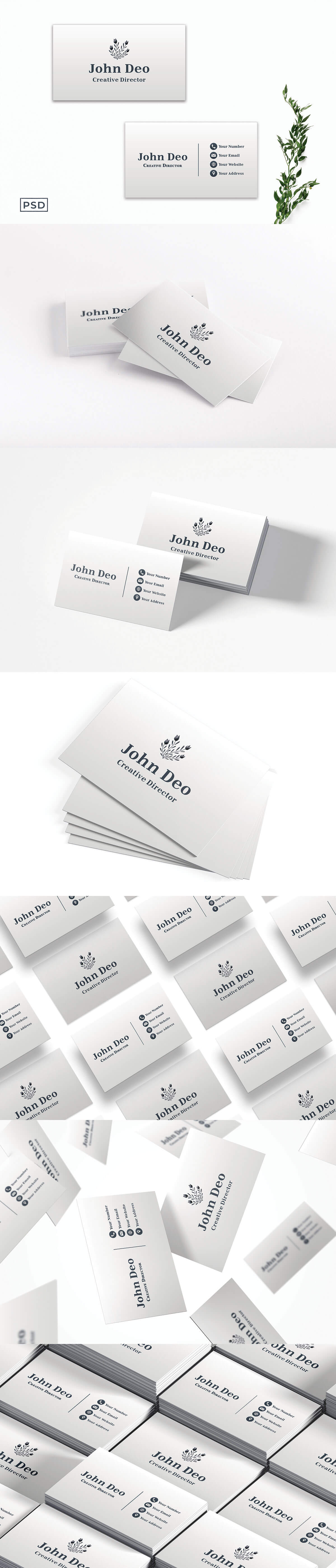 Free Creative Business Card Template V2
