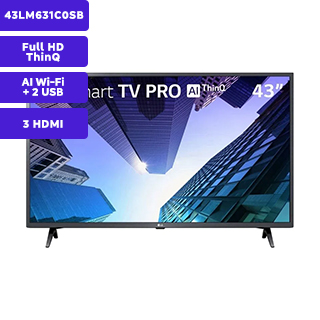 Smart TV 43” LG