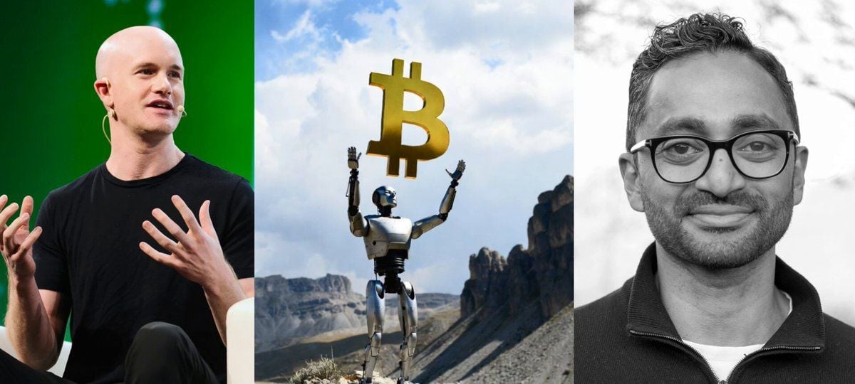 Coinbase CEO Fires Back At Chamath On Bitcoin Mining And AI