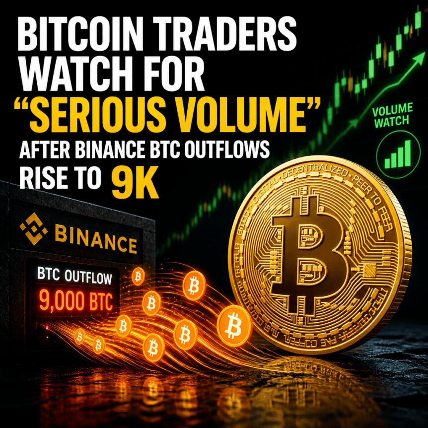 Bitcoin Traders Watch for “Serious Volume” After Binance BTC Outflows Rise to 9K