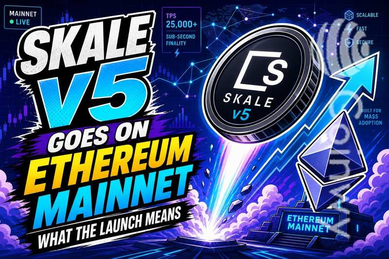 SKALE v5 Goes Live on Ethereum Mainnet: What the Launch Means