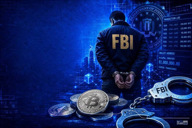 FBI Agent Arrested in Alleged $1 Million Crypto Theft Case