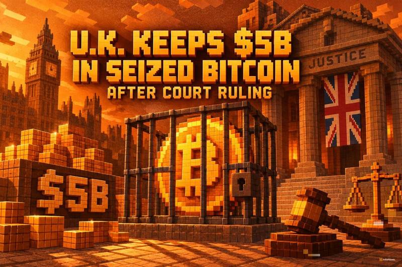 U.K. Keeps $5B in Seized Bitcoin After Court Ruling